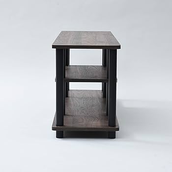 山善(YAMAZEN) テレビ台 43型対応 ウォルナット/ブラック 商品情報_テレビ台（43インチ） | 山善の商品情報サイト